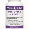 Frasco Vita4Life Biotina 2000mcg MSM