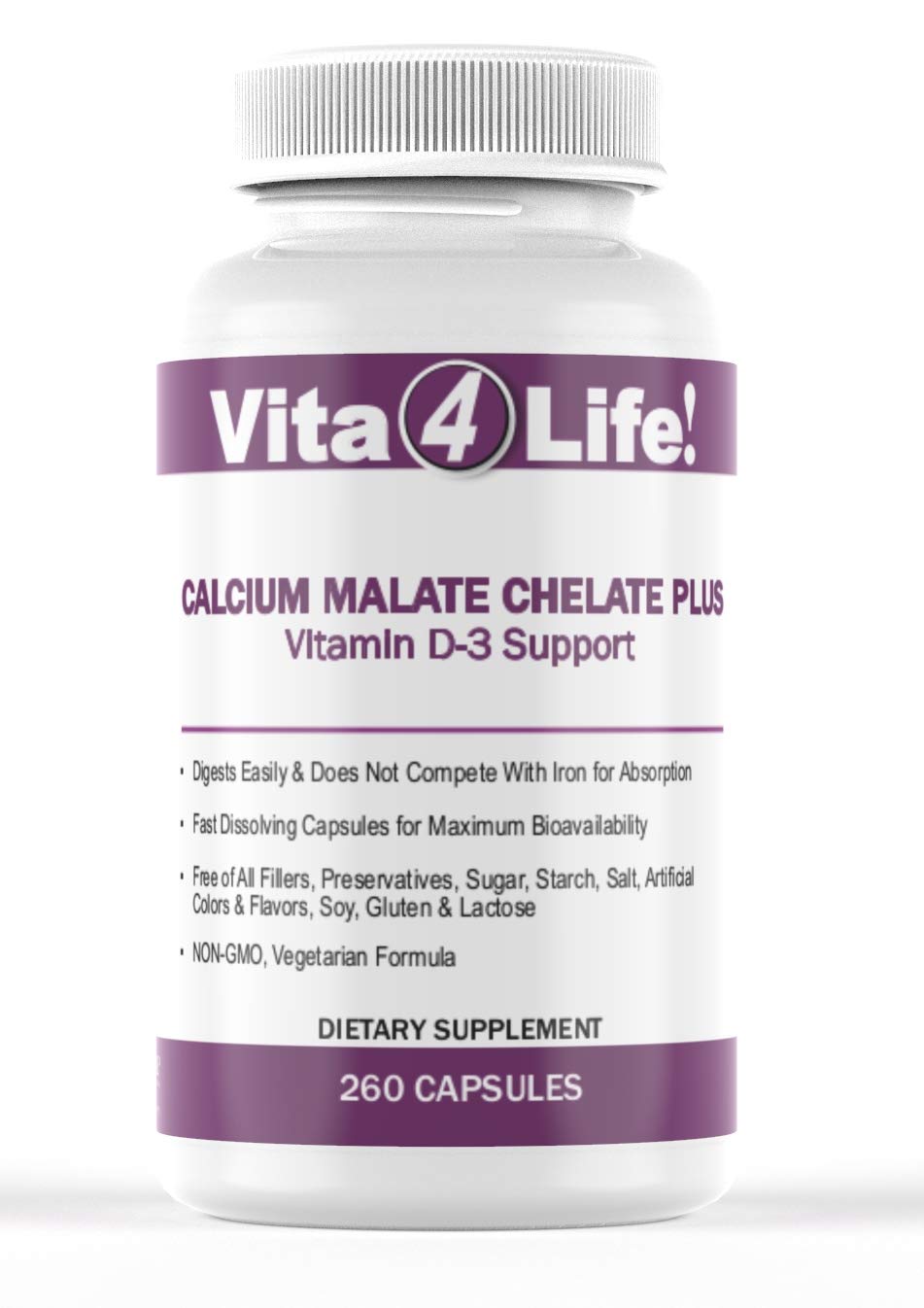 Vita4Life Calcium Malate + D