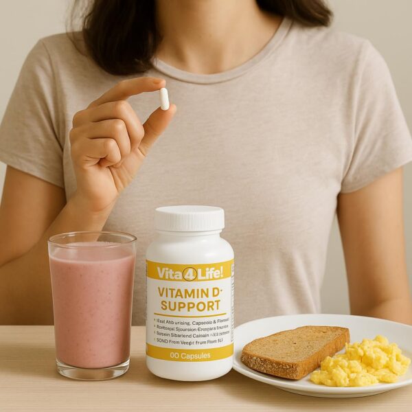 Cápsulas Vita4Life disolviéndose