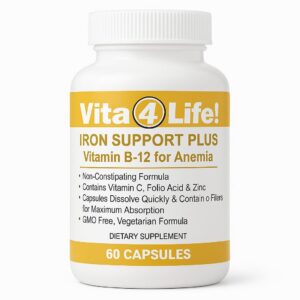 Version 1.0.0 Vita4Life Iron Support Plus botella frontal