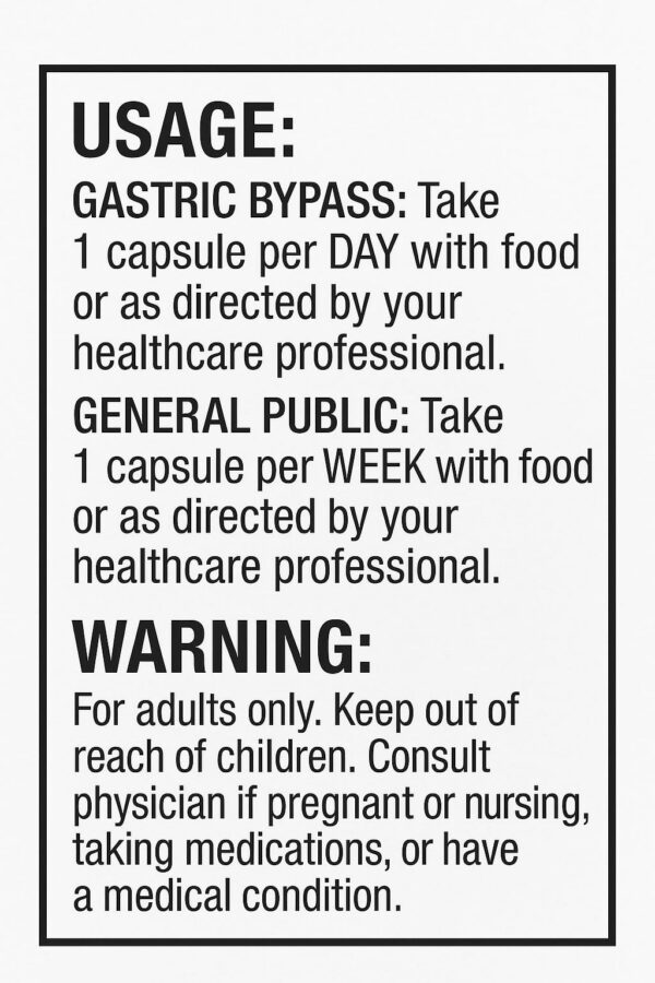 Cápsulas vegetarianas Vita4Life