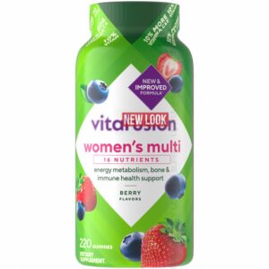 Version 1.0.0 vita_fusions gomitas para mujeres empaque frontal