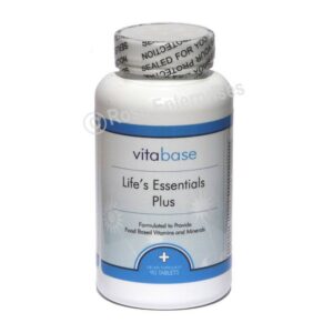 Version 1.0.0 Vitabase Life's Essentials Plus Multivitamin botella