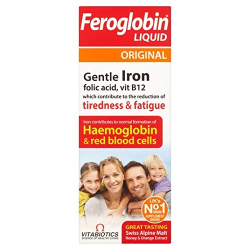 Vitabiotics Feroglobin líquido 200ml suplemento nutricional caja