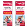 Vitabiotics Feroglobin Plus liquido suplemento 200ml pack de 2