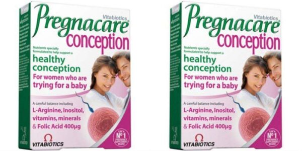 Version 1.0.0 Vitabiotics Pregnacare Conception 30 cápsulas paquete 2