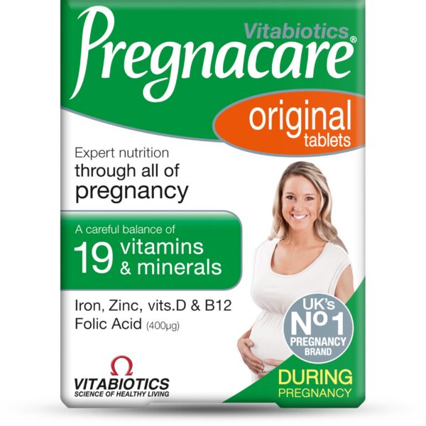 Vitabiotics Pregnacare suplemento salud femenina 90 tabletas