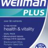 Frente del envase Wellman Plus Omega 3-6-9