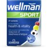 Caja de Vitabiotics Wellman Sport tabletas - frente