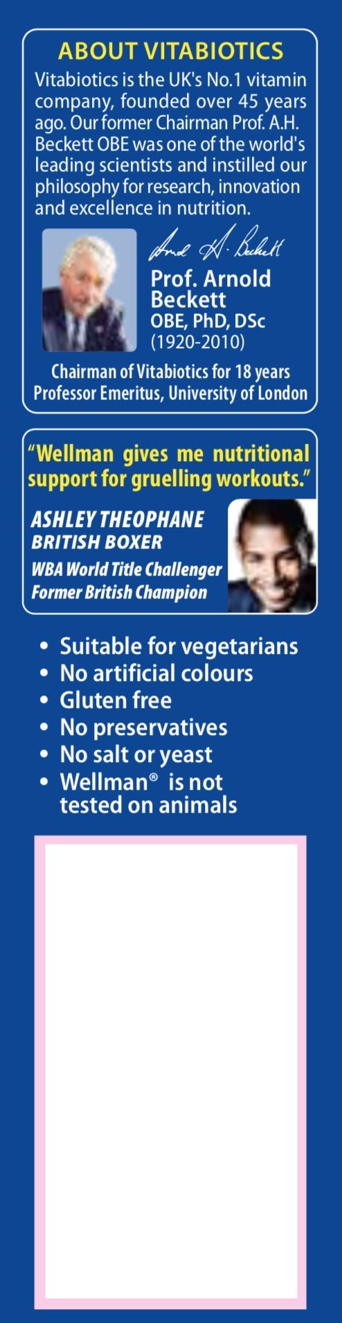 Tabletas rojas Wellman Sport