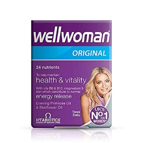 Vitabiotics Wellwoman suplemento bienestar mujer 90 tabletas