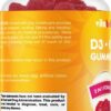 Gomitas D3 y K2 Vitabod con ingredientes naturales y calidad superior