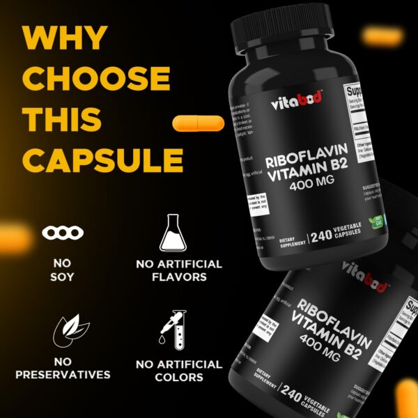 Vitabod Riboflavina frasco vista frontal