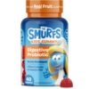 Frente de la caja Smurfs Pre y Probióticos para niños