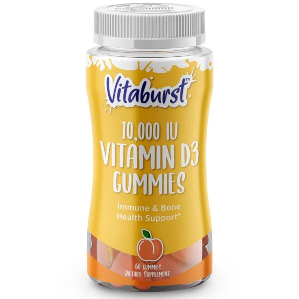 Frente del frasco VITABURST Vitamin D3 gomitas