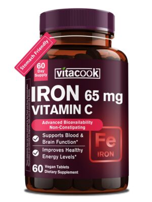 Empaque frontal de Vitacook Hierro 65 mg