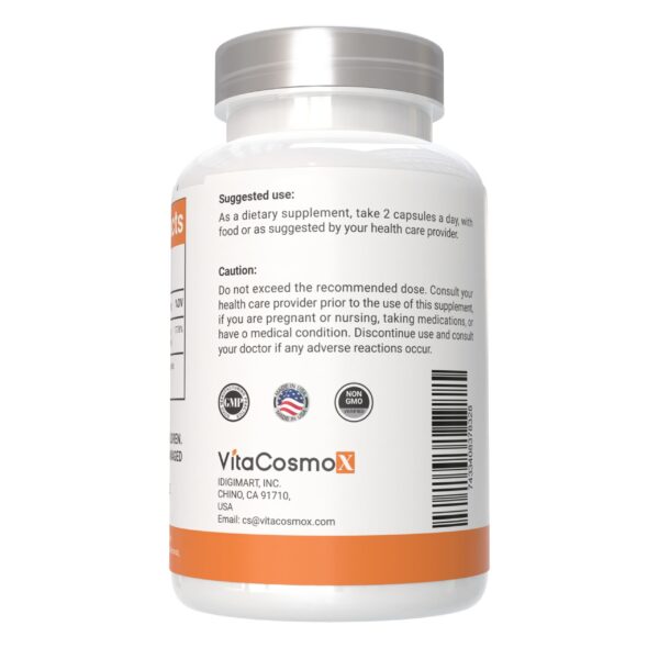 Version 1.0.0 Cápsulas liposomales VitaCosmoX 1700 mg