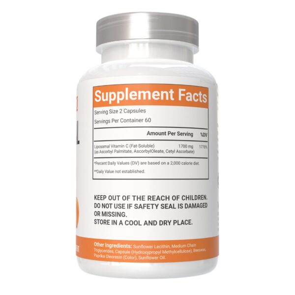 Frasco con tapa VitaCosmoX liposomal