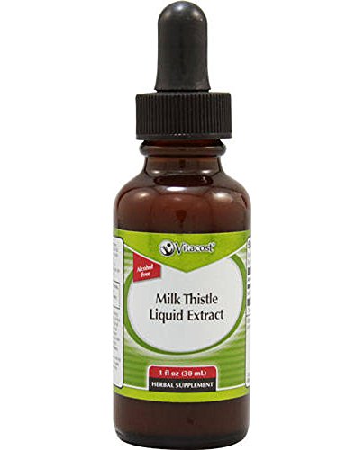 Vitacost extracto líquido de cardo mariano 2000 mg sin alcohol