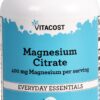 Vitacost Magnesio Citrato en tabletas con frasco