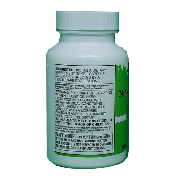 Version 1.0.0 Frasco NAC Vitacost 600 mg