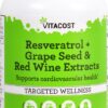 Vitacost Resveratrol frasco