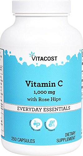 Vitacost vitamina c 1000mg con escaramujos 250 cápsulas