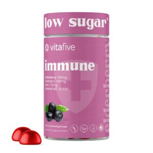 vitafive gomitas sabor saúco apoyo sistema inmunológico 50 unidades