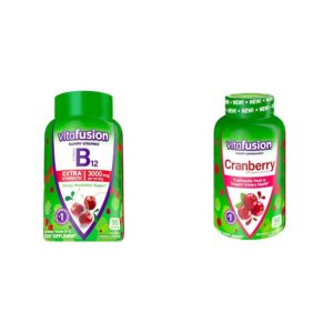 Version 1.0.0 Gomitas Vitafusion B12 Extra Strength sabor cereza