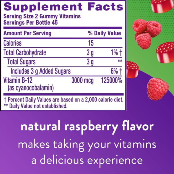 Gominolas Vitafusion sin gluten ni colorantes artificiales para energía