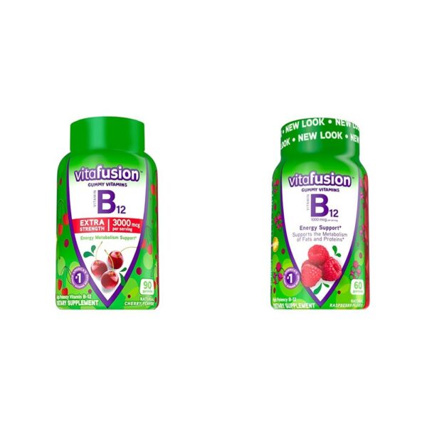 Vitafusion B12 gomitas frasco frontal