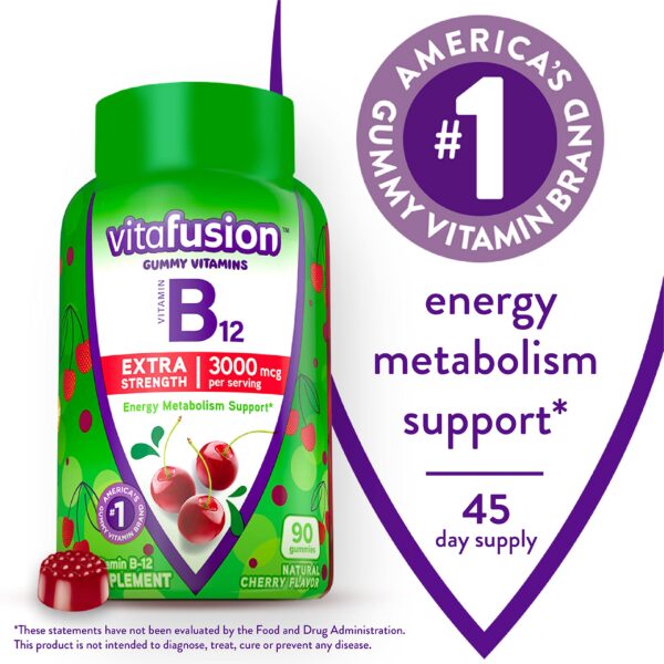 Gomitas Vitafusion probióticas y B12