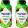 Frente de envase Vitafusion Calcium Gummies