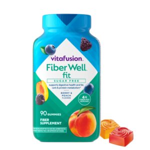 Version 1.0.0 Vitafusion Fiber Well Fit gomitas 90 unidades para digestión saludable
