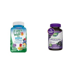 Vitafusion Fiber Well Fit gomitas 90 unidades envase frontal