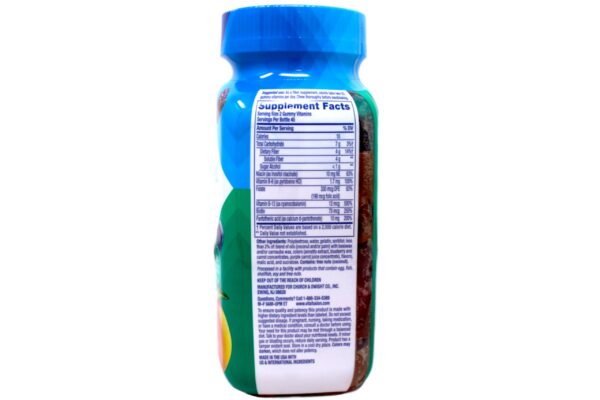Version 1.0.0 Vitafusion Fiber Well Fit gomitas sin azúcar 90 ct pack 2