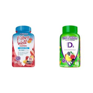 Frasco Vitafusion Fiber Well sin azúcar