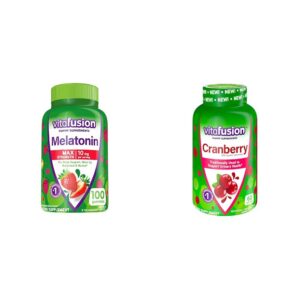 Vitafusion melatonina gomitas paquete 100 unidades para dormir