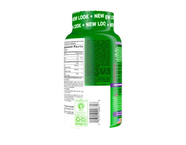 Vitafusion Melatonina Gummy sabores té blanco y durazno