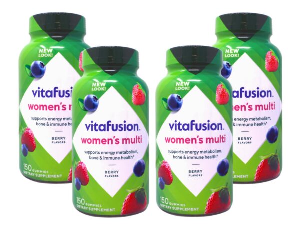 Gomitas Vitafusion para mujeres frasco