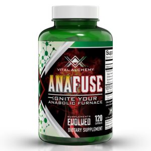 Suplemento Vital Alchemy Anafuse Turkesterona 120 cápsulas
