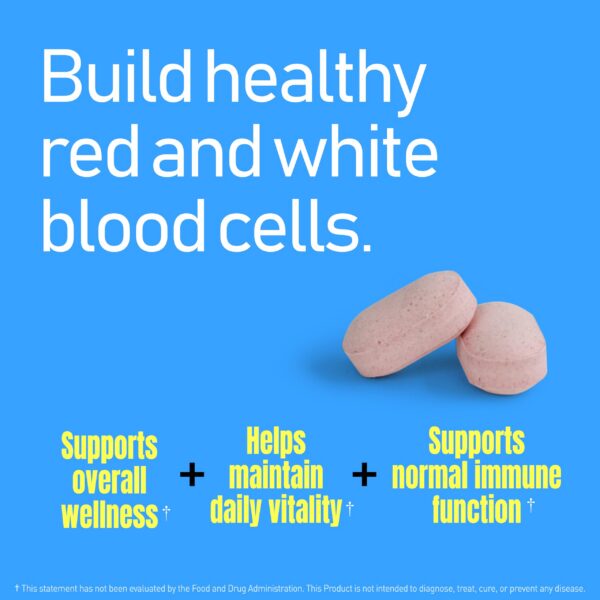 Vital Blood Boost caja y etiqueta frontal