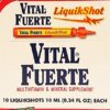 Version 1.0.0 Vital Fuerte suplemento alimenticio líquido, empaque