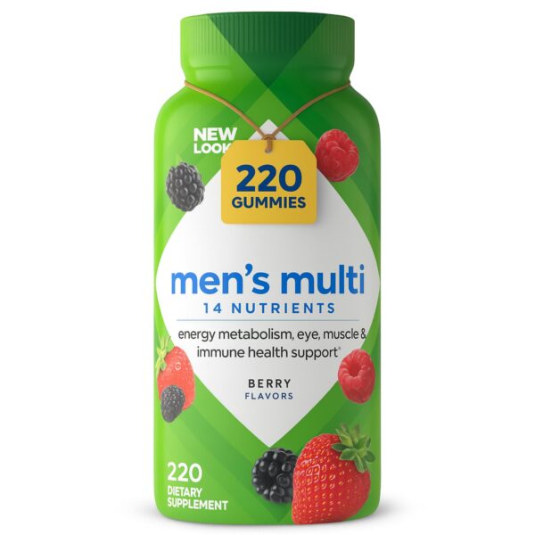 Frontal de la etiqueta de Vital_Fusion Gummies