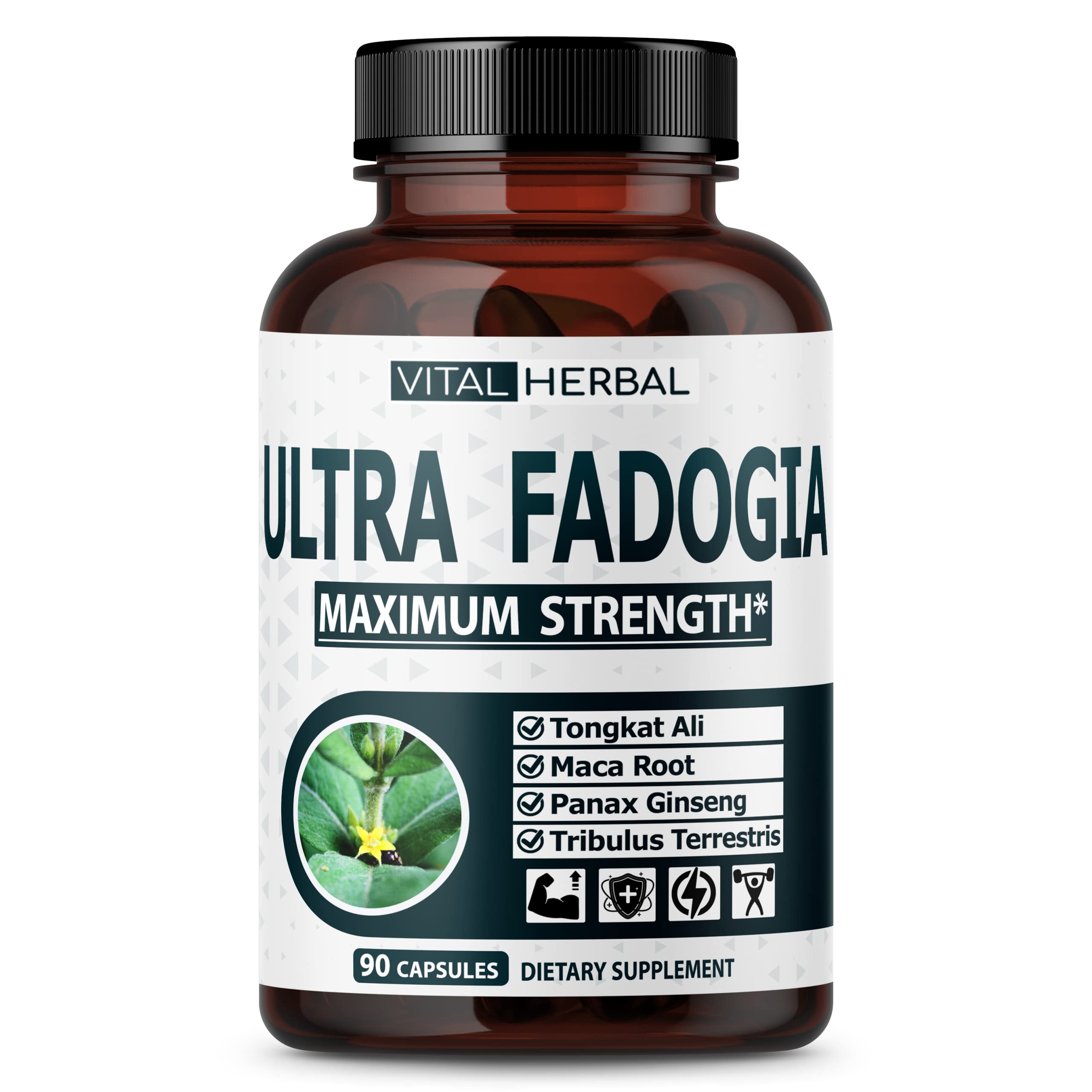 VITAL HERBAL Fadogia Agrestis Tongkat Ali Ginseng