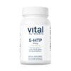 Frente de la botella Vital Nutrients 5-HTP 50 mg 60 cápsulas