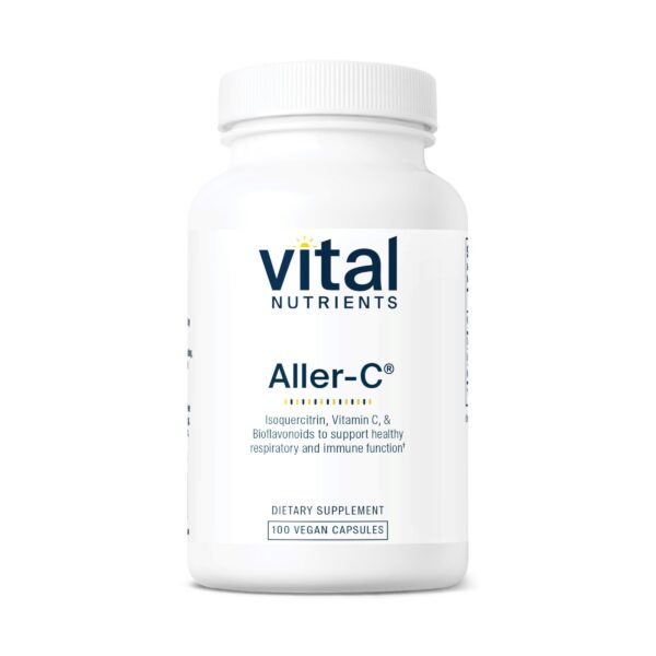 Aller-C Vital Nutrients caja y cápsulas