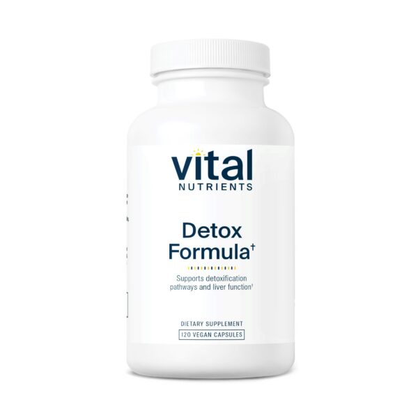 Vital Nutrients cápsulas detox hígado antioxidante vegano