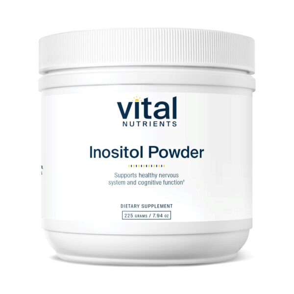 Frente del envase Vital Nutrients Inositol Powder