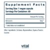 Vital Nutrients melatonina caja suplemento para dormir